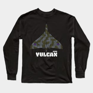 Avro Vulcan 'V Bomber' Long Sleeve T-Shirt